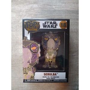 Funko POP! Pins Star Wars SEBULBA 4" Collectible Enamel Pin #18